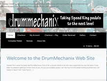 Tablet Screenshot of drummechanix.com